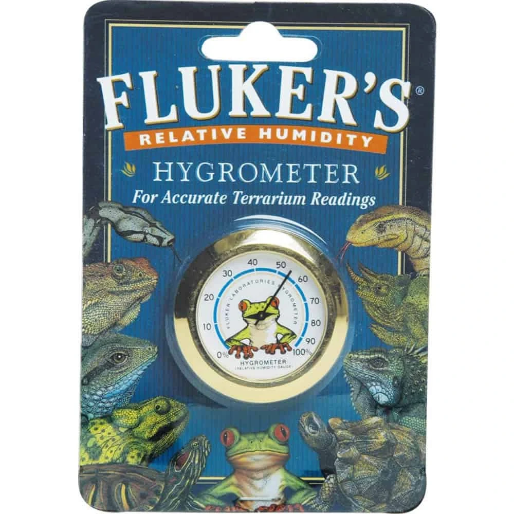 Fluker’s Relative Humidity Round Hygrometer