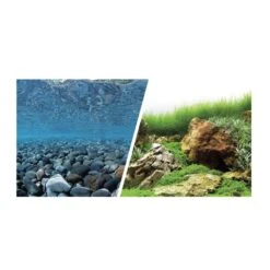 Marina Precut Background – River Rock / Sea Green