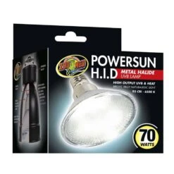 Zoo Med PowerSun H.I.D. Metal Halide UVB Lamp
