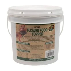 Zoo Med Flower Food Topper – Flakes – 8.5oz