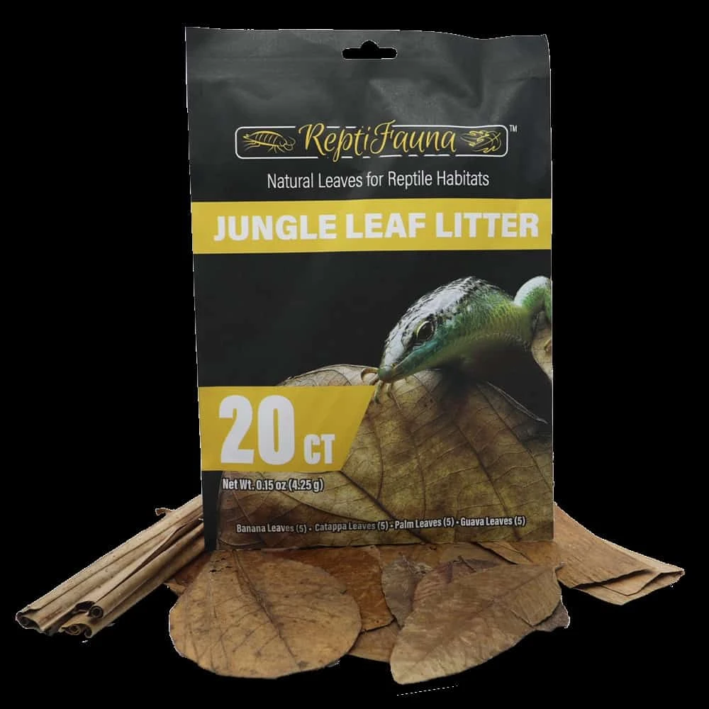 ReptiFauna Jungle Leaf Mix 20 Ct