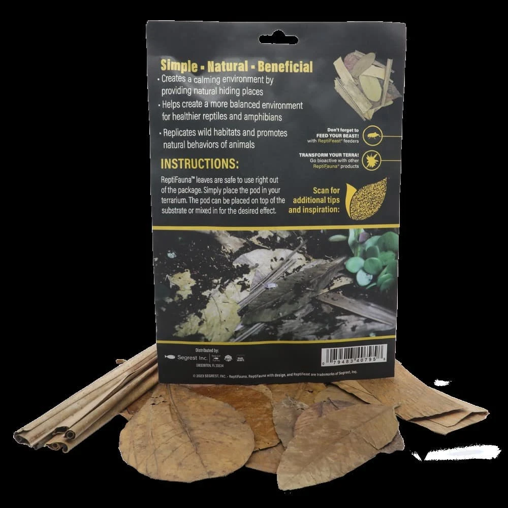 ReptiFauna Jungle Leaf Mix 20 Ct - Image 2