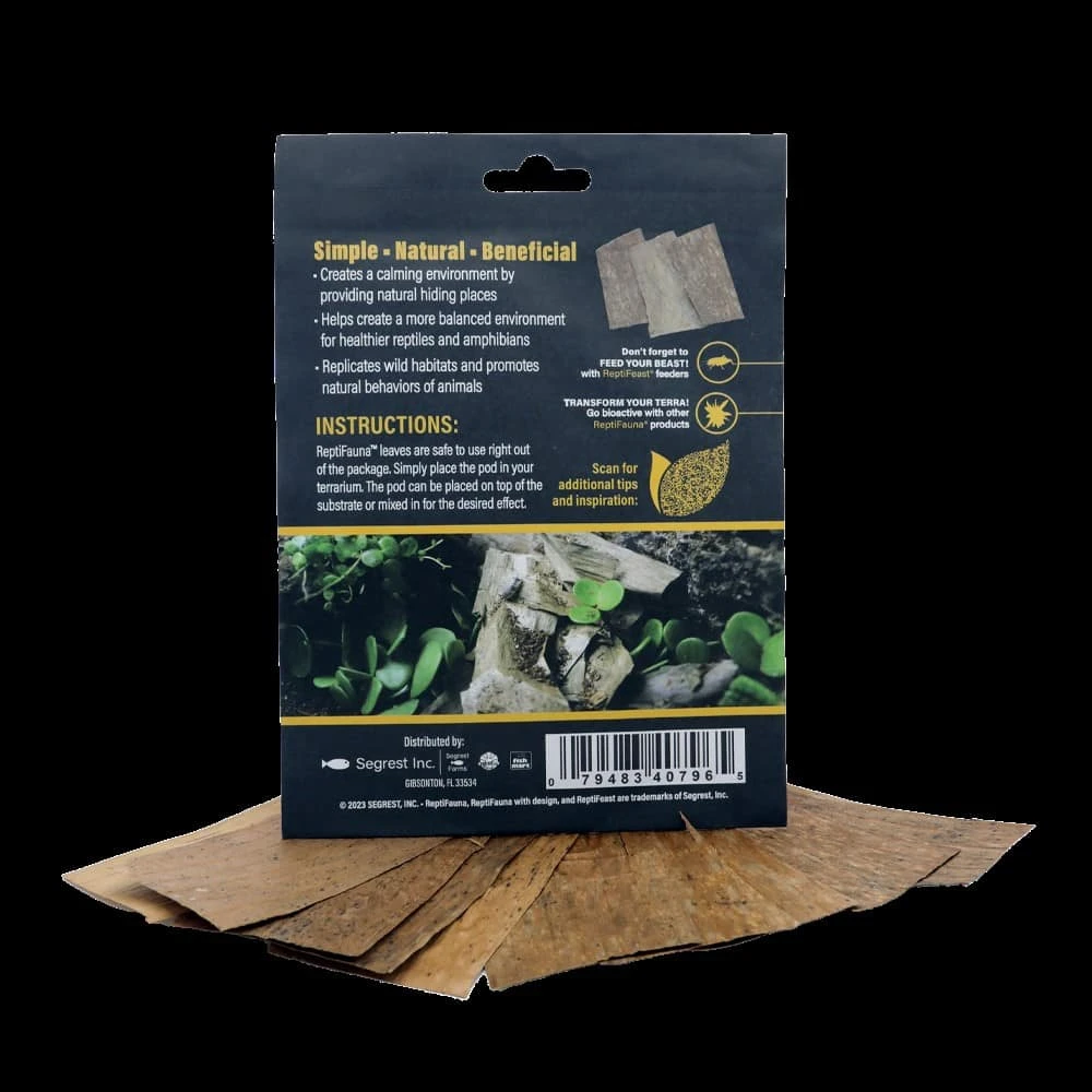 ReptiFauna Banana Leaves 10 Ct - Image 2