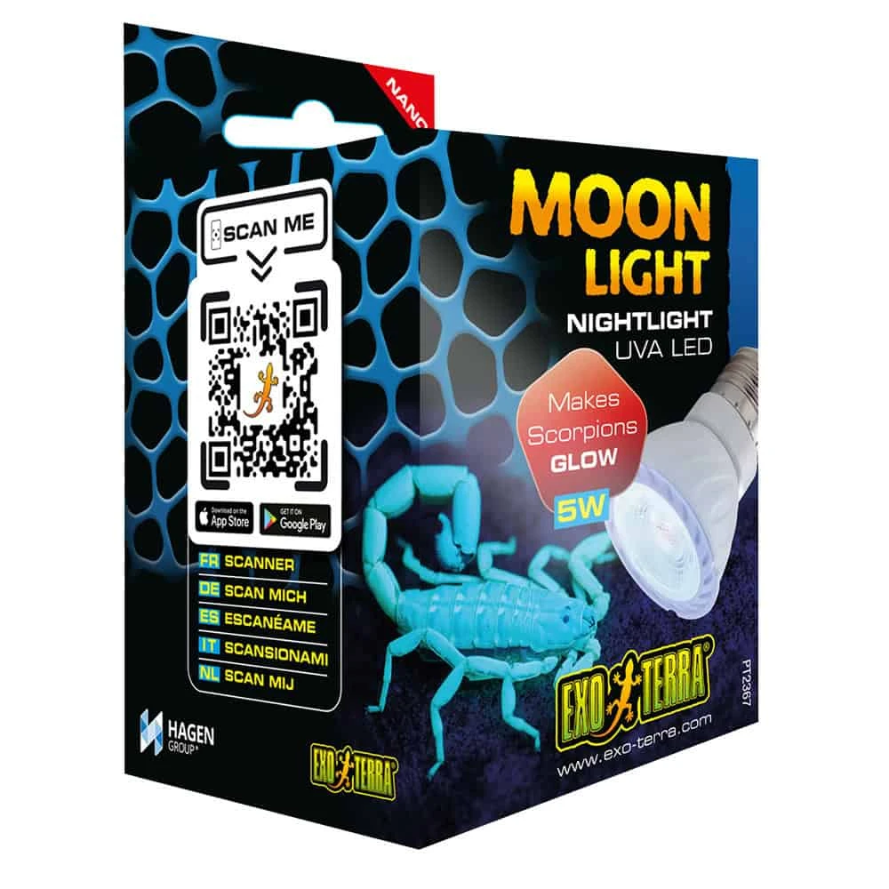 Exo Terra Moonlight UVA LED Bulb – Nano – 5W - Image 2