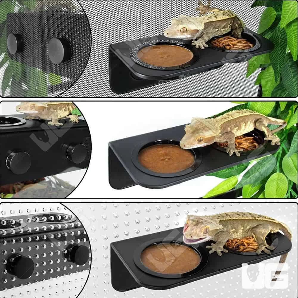 Repti Zoo Magnetic Gecko Feeder (2 Cups) - Image 4