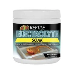 Zoo Med Reptile Electrolyte Soak Supplement – 16oz