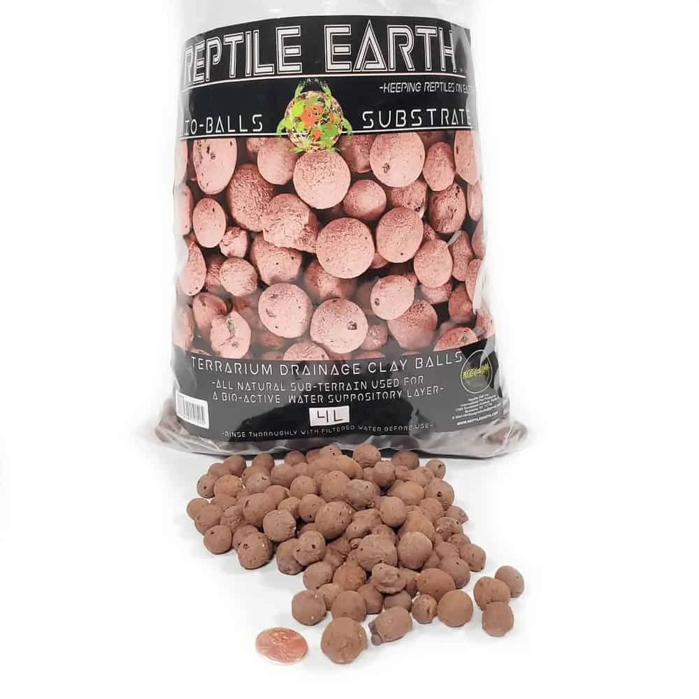 Reptile Earth Bio-Balls Clay Ball Substrate – 4L