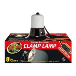 Zoo Med Deluxe Porcelain Clamp Lamp