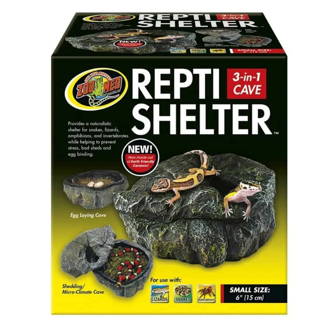Zoo Med Repti Shelter 3 In 1 Cave (Now Ceramic!)