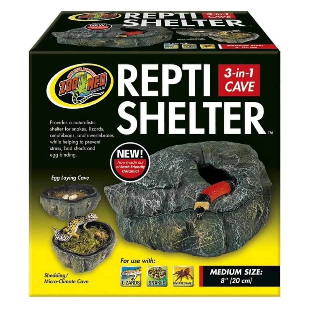 Zoo Med Repti Shelter 3 In 1 Cave (Now Ceramic!) - Image 2