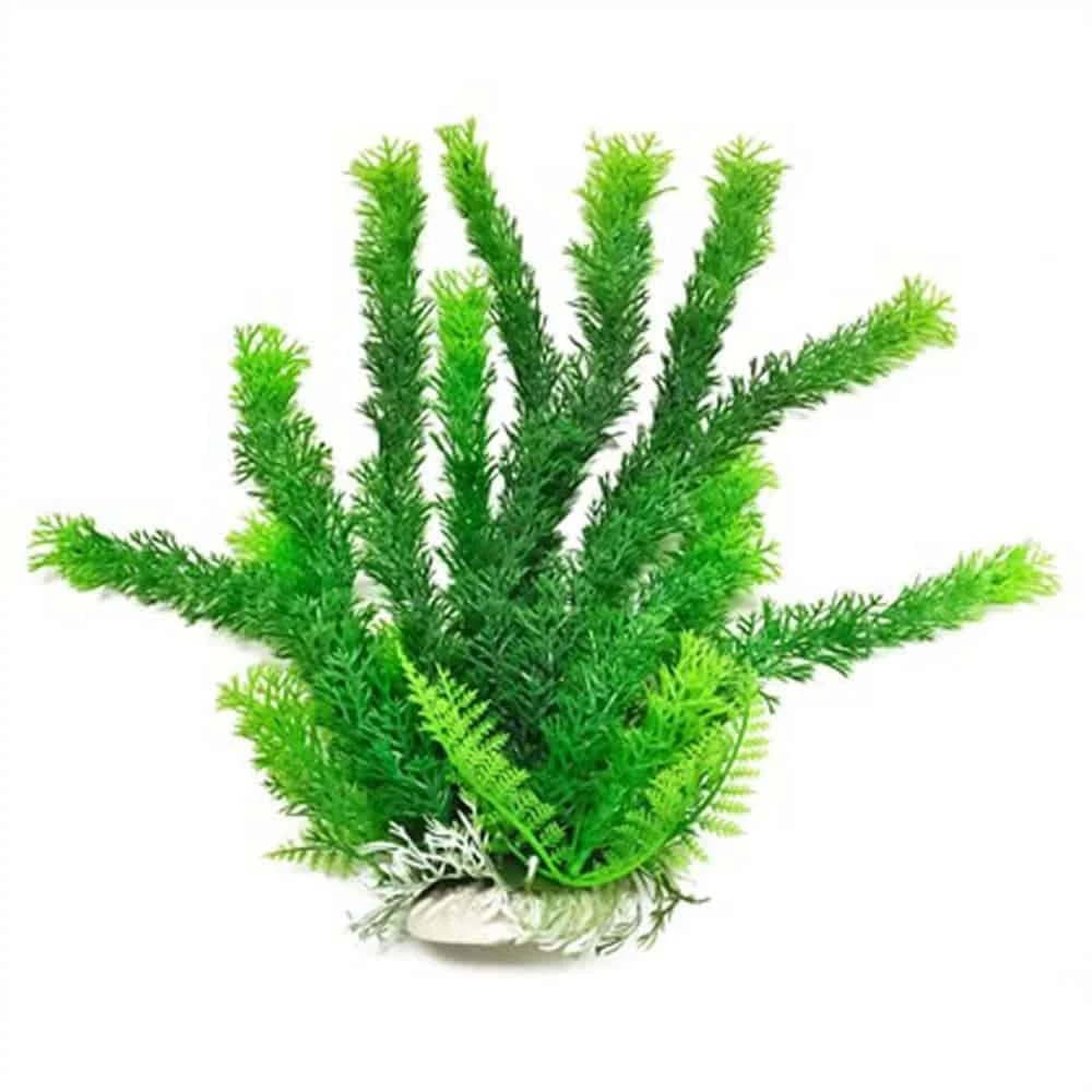 Aquatop Cabomba Aquarium Plant With Weighted Base – 12in