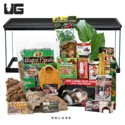 COMPLETE 20 Gallon Baby Corn/King/Milk/Rat Snake Setup