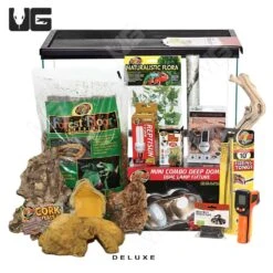 COMPLETE 10 Gallon Baby Corn/King/Milk/Rat Snake Setup